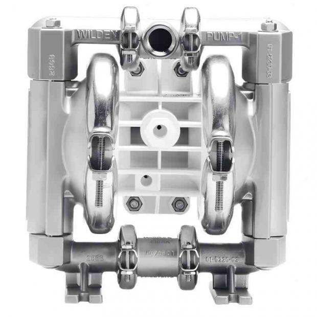 01-2663 Wilden Actuated Diaphragm Pump (AODD), Stainless Steel, 1/2” Model P1/SSPPP/TNU/TF/STF/0014