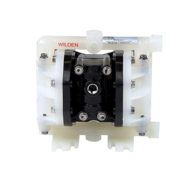 00-10183 WILDEN Air-Operated Double-Diaphragm Pump, Polypropylene, 1/4-inch, Pro-Flo Shift Series