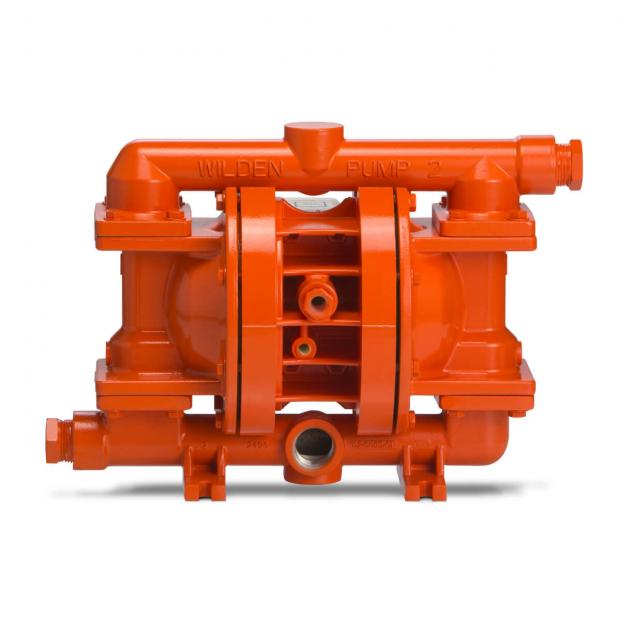 02-11165 WILDEN Air-Operated Double-Diaphragm Pump, IRON, 1-inch, Pro-Flo Series