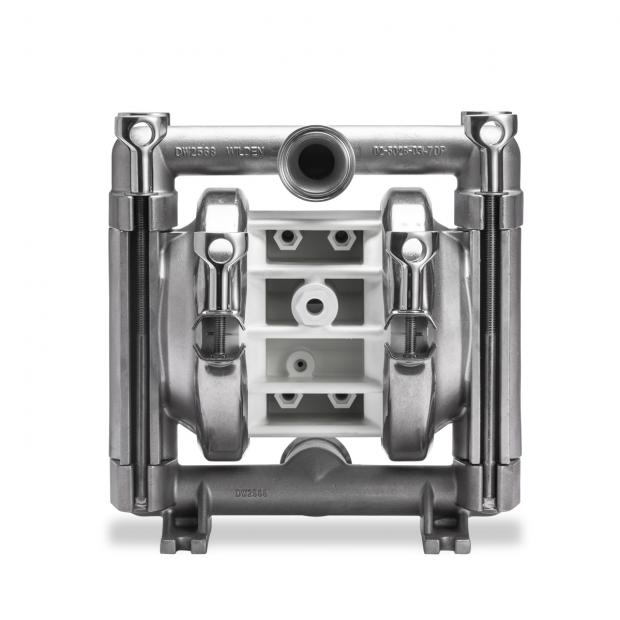 02-12544 WILDEN Air-Operated Double-Diaphragm Pump, Stainless steel, 1-inch, Pro-Flo Series