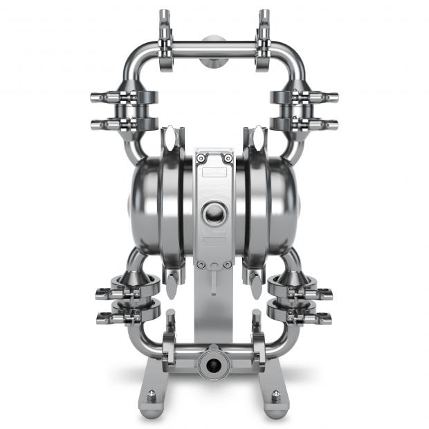 02-13051 WILDEN Air-Operated Double-Diaphragm Pump, Stainless steel, 1-inch, Pro-Flo Shift Series