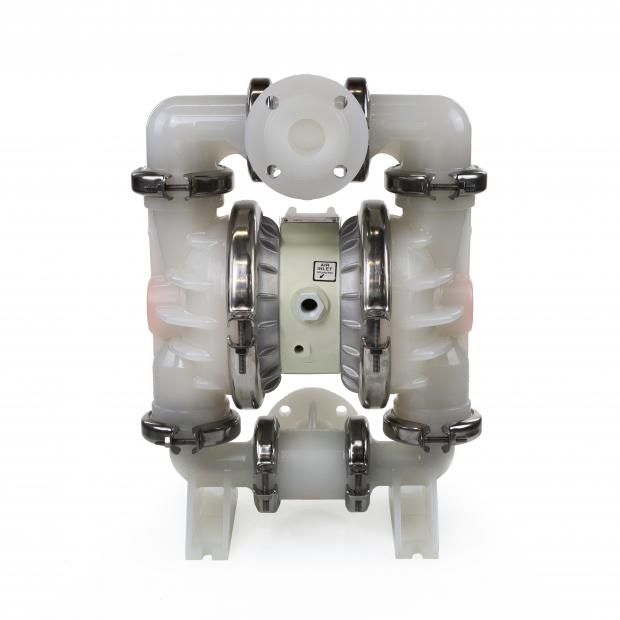 04-13737 WILDEN Air-Operated Double-Diaphragm Pump, Polypropylene, 1.5-inch, Pro-Flo Series