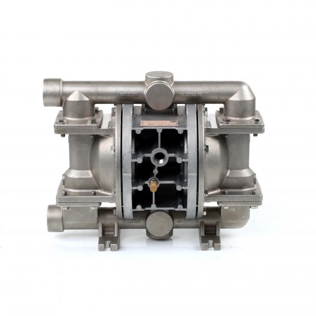 R02-13205 WILDEN Air-Operated Double-Diaphragm Pump, Stainless steel, 1-inch, Pro-Flo Shift Series