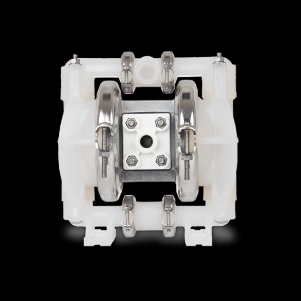 S01-0011 WILDEN Air-Operated Double-Diaphragm Pump, Polypropylene, 1/2-inch, Turbo-Flo Series
